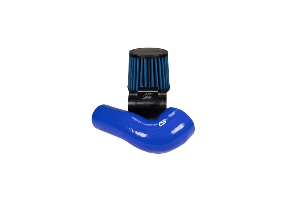 Blue Mazda 6, CX-5, CX-9 short ram intake and filter