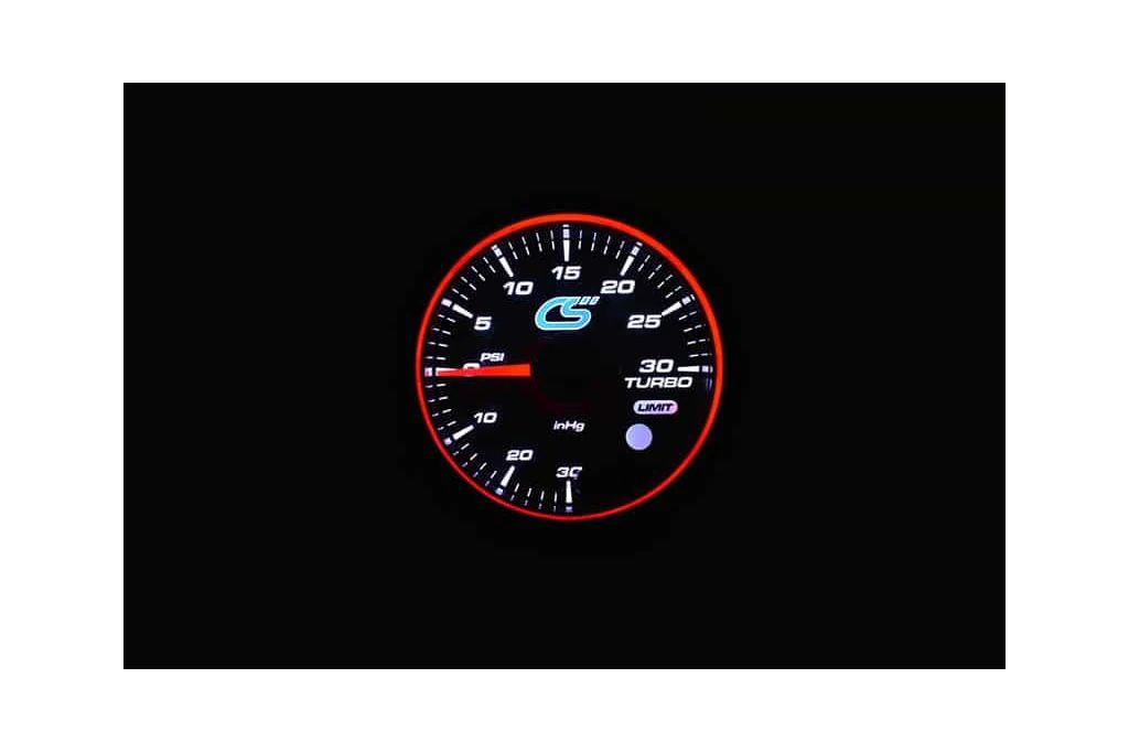 Mazdaspeed 3 Boost Gauge for Mazda with two color light