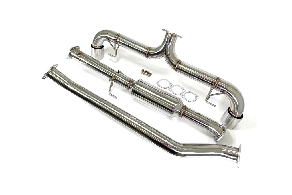 2014-2018 Mazda 3 turbo cat Back Exhaust 80mm.