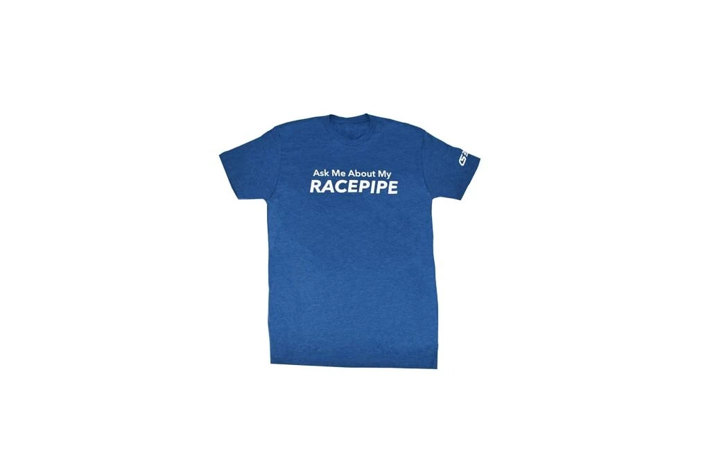 CorkSport "Ask Me About My Racepipe" Front T-Shirt