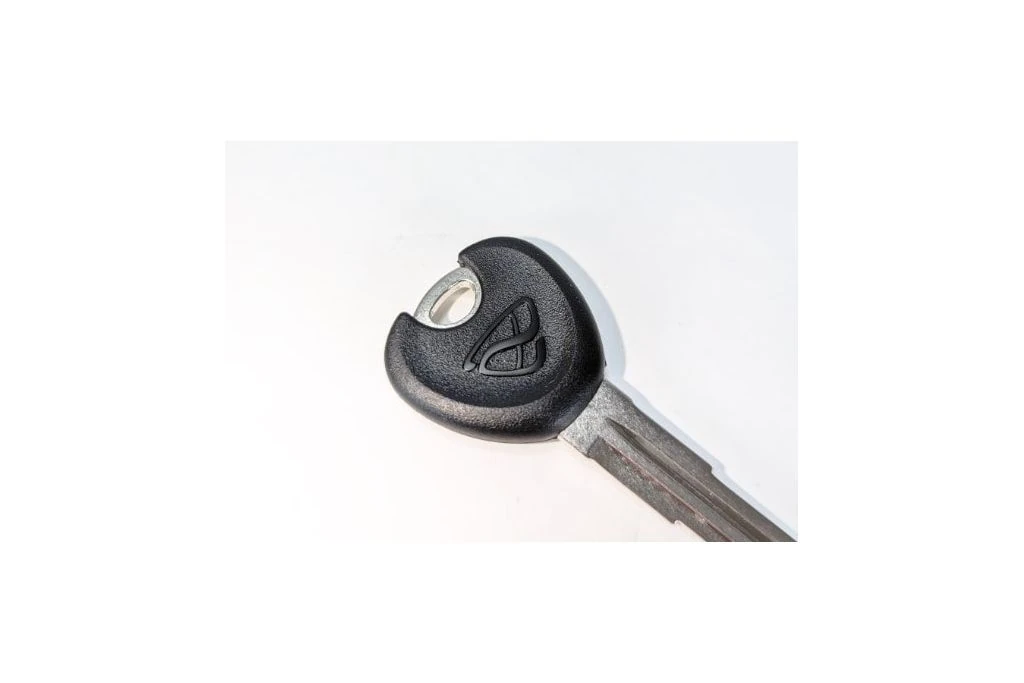 The little details matter.  Why use a cheap replica when you can have the quality Mazda key.