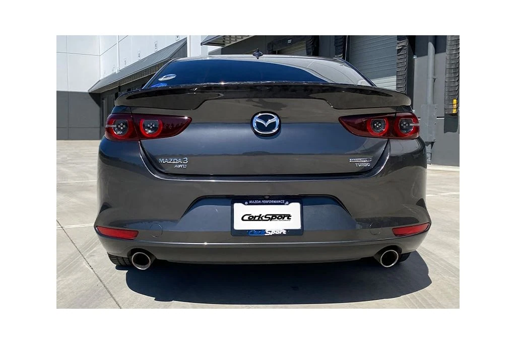 Mazda 3 Rear Duckbill style spoiler