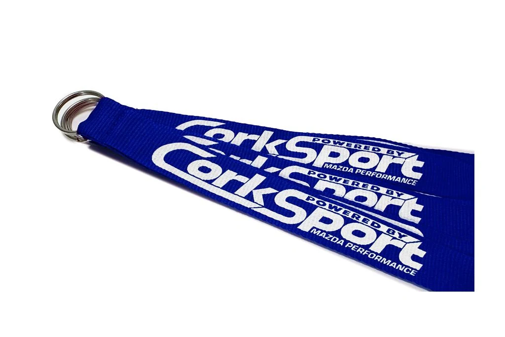 Blue CorkSport Lanyard