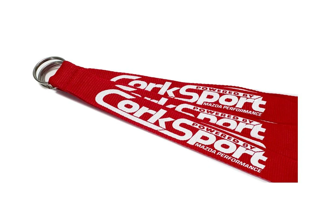 Red CorkSport Lanyard