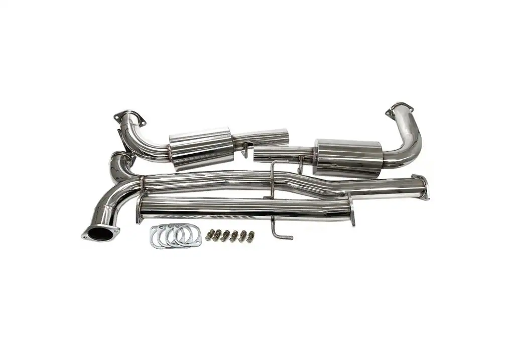 Best catted turbo back system for the Mazdaspeed 6 utilizing a 300cel density metallic foil CAT