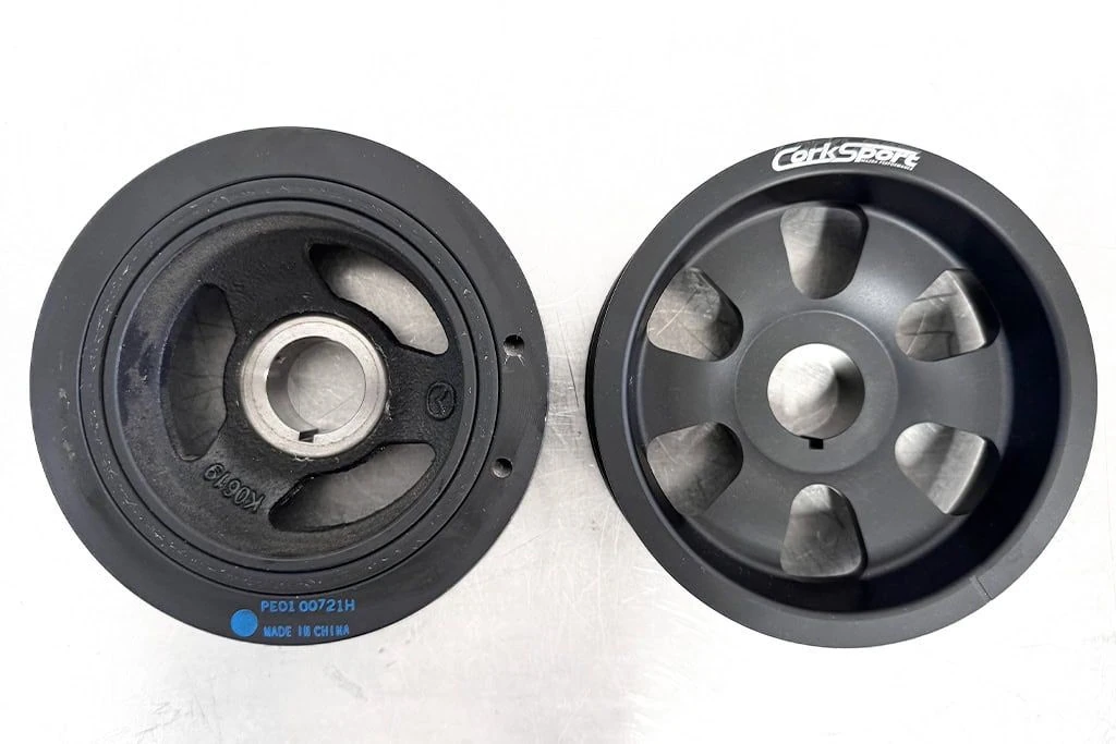 CX-50 Crankshaft pulley comparison