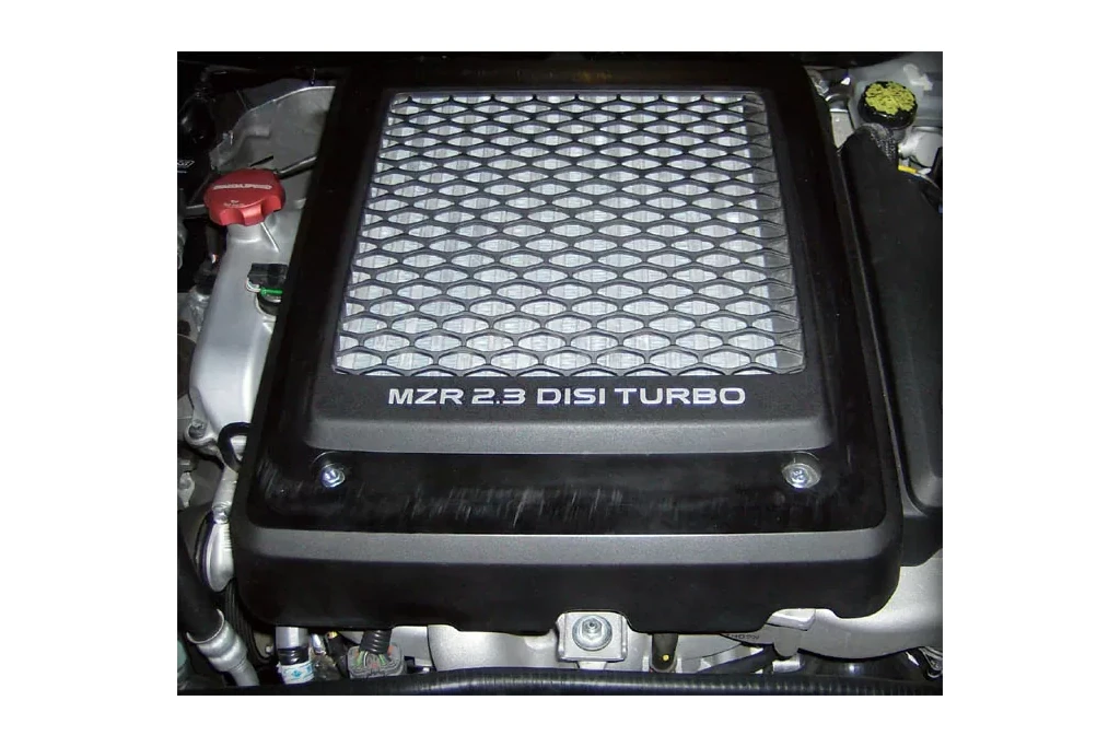 Following our instructions you can fit the OEM Mazda cover with our upgraded Mazdaspeed TMIC