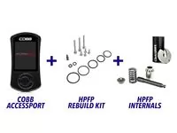 This complete COBB access port, HPFP internals and pump rebuild kit for the Mazdaspeed 3 and Mazdaspeed6