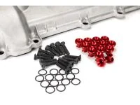 Mazdaspeed valve cover hardware kit red with black stainless bolts