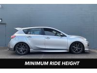 Mazdaspeed minimum ride height for Coilovers.