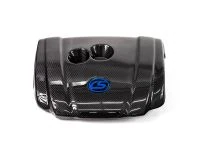 Dress up your Mazda 3 engine bay with the CorkSport Carbon Fiber Engine Cover.