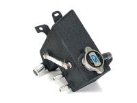 he CS coolant tank retains factory mounting and hoses