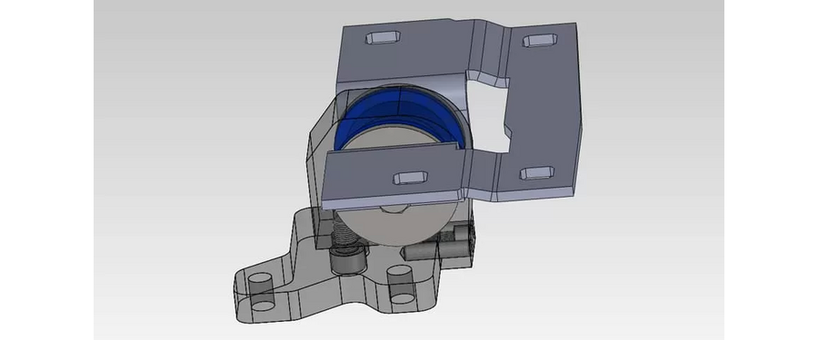 Our Mazdaspeed 3 transmission mount was design in CAD
