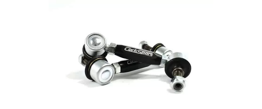 The CS ball joints feature an all steel construction compared to the OEM plastic inner cup.