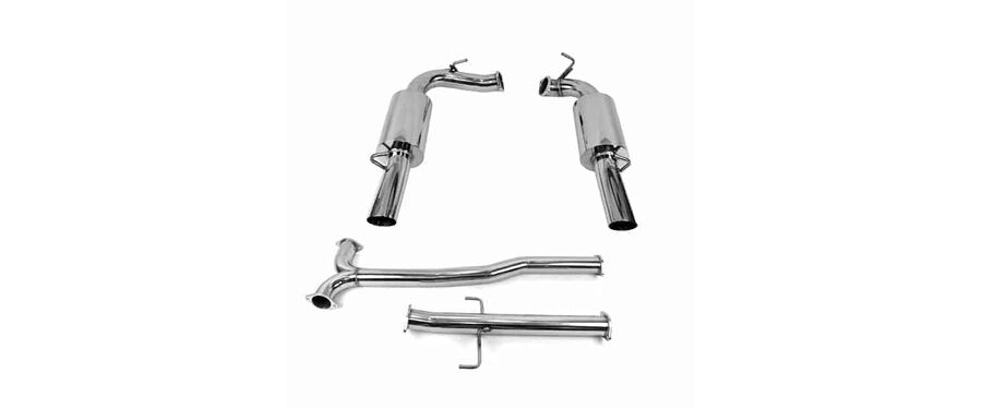 The Mazdaspeed 6 exhaust is constructed of 80mm piping