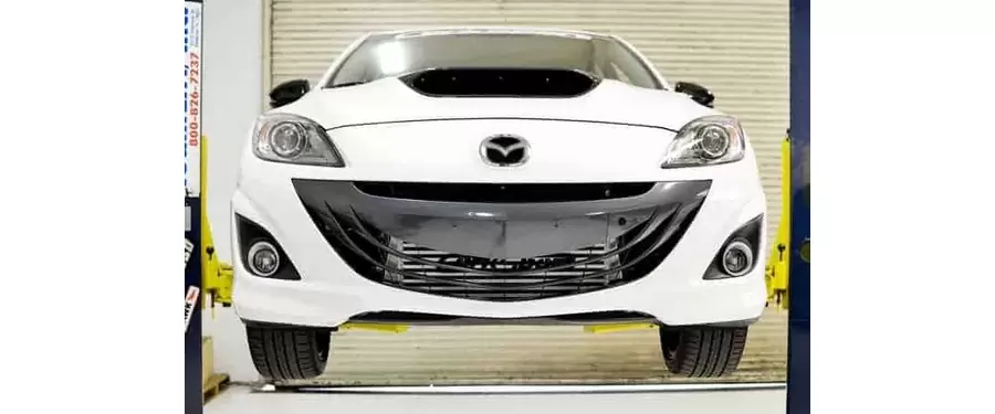 Mazdaspeed 3 FMIC Installed