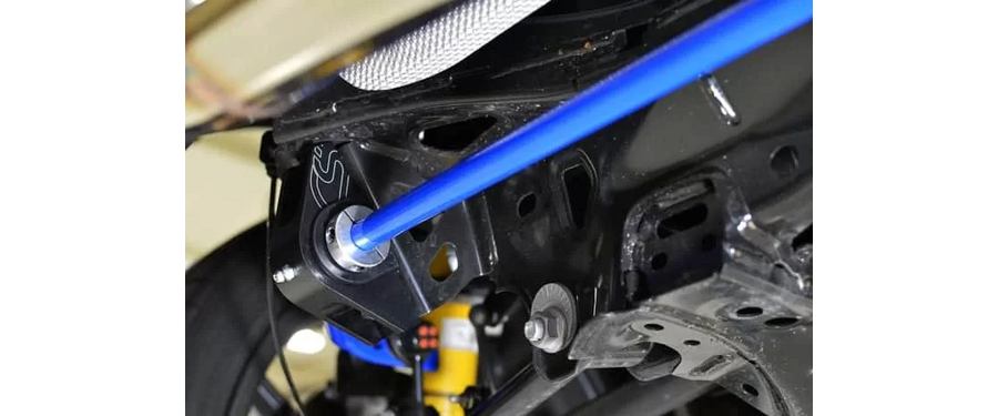 Multiple swaybar styles and diameters were tested at Portland International Raceway to determine the best setup and front/rear combination that enhances the MX-5’s driving experience while maintaining a comfortable daily driver.