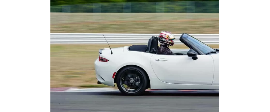 Multiple spring rates were tested at Portland International Raceway to determine the best spring rate and front/rear combination that enhances the MX-5’s driving experience while maintaining a comfortable daily driver.