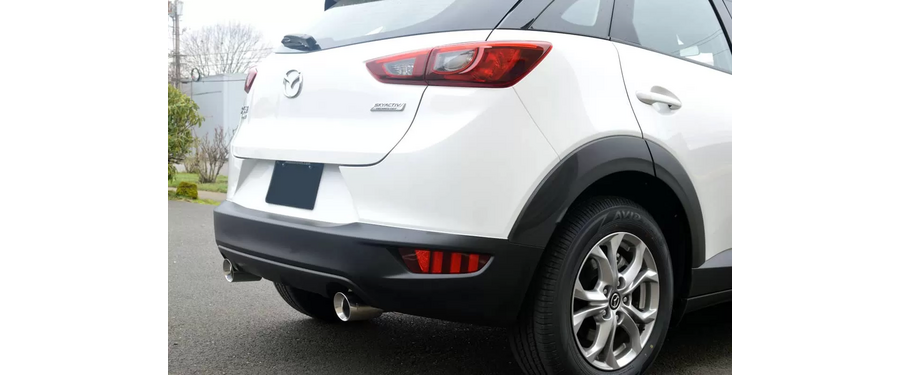 Slant cut double wall tips add an extra level of performance an style to the CX3.