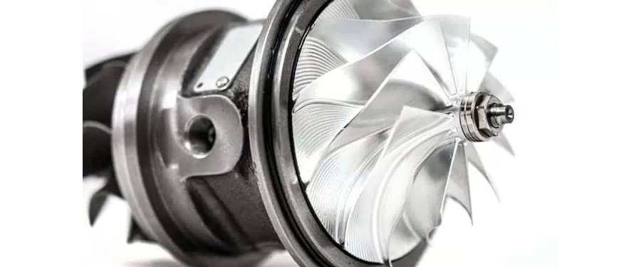 Billet compressor wheel with the latest tech for quick response and airflow for your Mazdaspeed