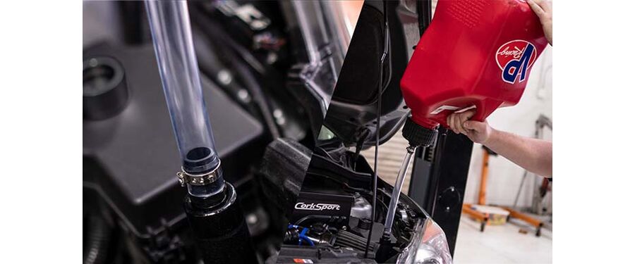 Included pump mounting locations to help make the rest of your fuel system setup easier.