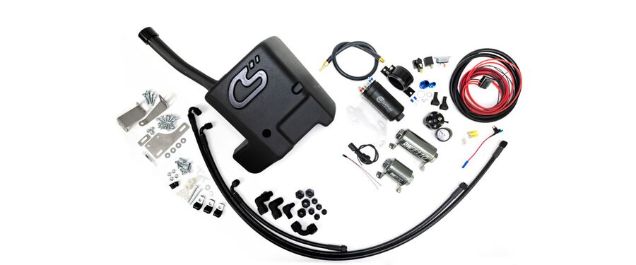 The CorkSport Port Injection Fuel Kit provides just about everything you need to setup port injection on your Mazdaspeed 3.