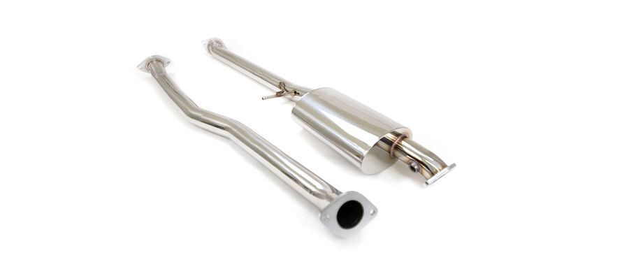 63.5mm diameter mandrel bent piping ensures smooth flow for great performance.