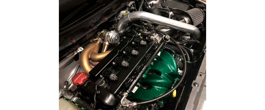 Works with any configuration of turbo installed with the CorkSport Cast Mazdaspeed manifold