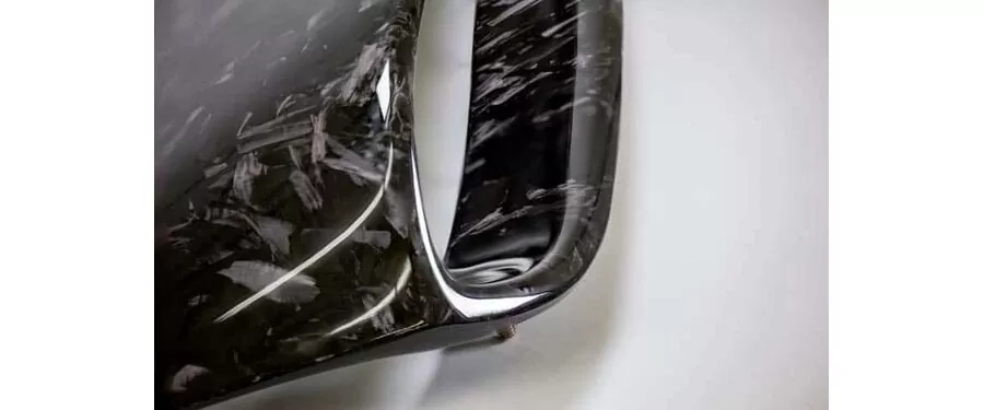Mazdaspeed 3 Hood Scoop - Forged Carbon Fiber