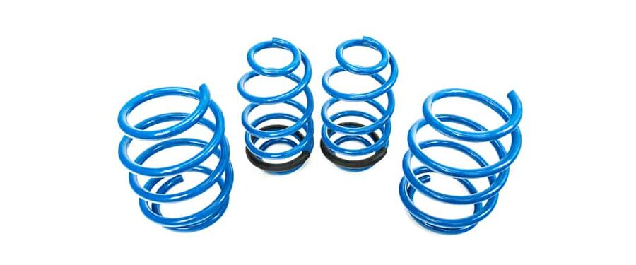 2019-2020-2021 Mazda 3 Lowering Springs designed to Improve handling and appearance.