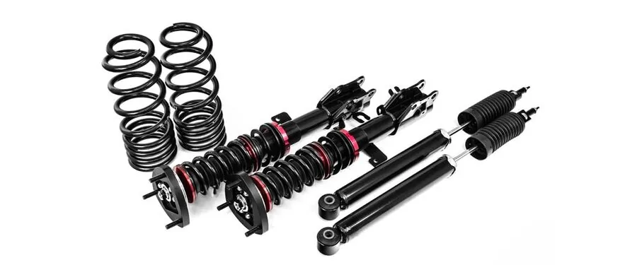 Get great performance on the street and track with the Mazda 3 CorkSport Coilovers.