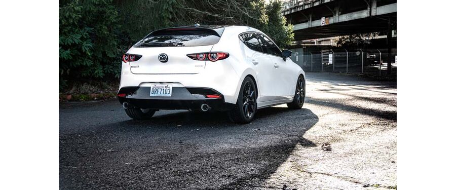 The CorkSport axle-back exhaust system looks great and sounds even better.