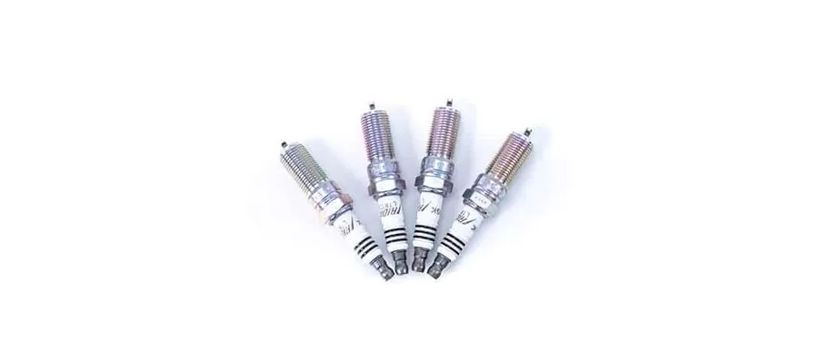 Set of four spark plugs pre-gapped to 0.026inches for Mazdaspeed
