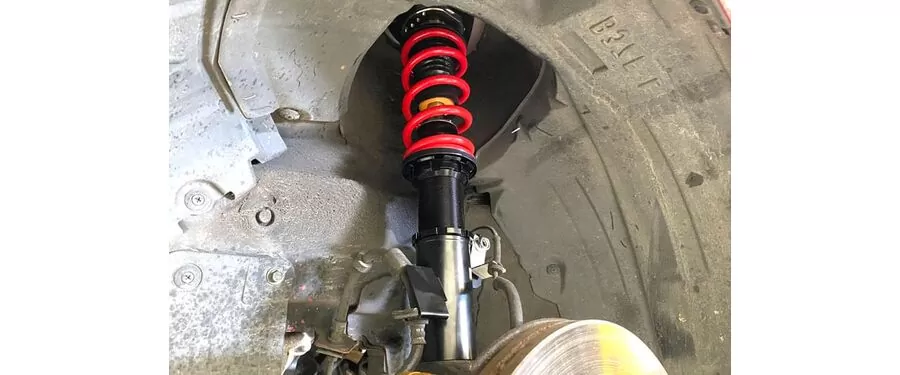 Unlike lowering springs, with coilovers you can tailor your ride height for your setup.