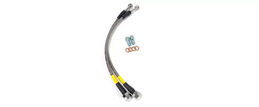 3rd Gen Mazda 3 Brake lines Options to replace both the front and rear OEM rubber brake lines. Filigree Racing, StopTech, Edge Autosport, Damond Motorsports, Good-Win Racing, Street Unit, Cobb, Racing Beat.