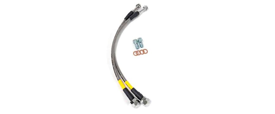3rd Gen Mazda 3 Brake lines Options to replace both the front and rear OEM rubber brake lines. Filigree Racing, StopTech, Edge Autosport, Damond Motorsports, Good-Win Racing, Street Unit, Cobb, Racing Beat.
