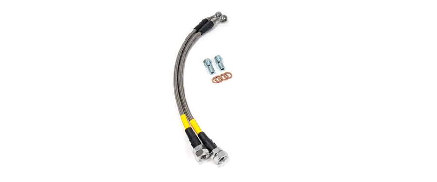 Mazdaspeed 6 CS brake lines are made with stainless steel and have a PVC coating to ensure they will withstand harsh environments. Good-Win Racing, Street Unit, Cobb, Racing Beat.