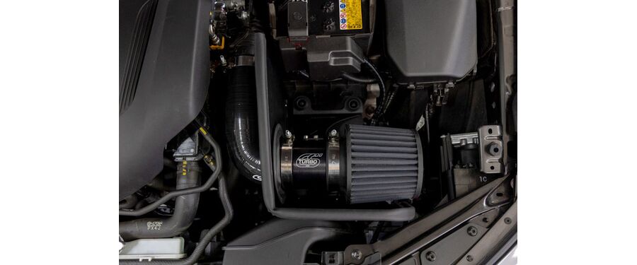 CAD designed to fit snug in the engine bay without permanent modifications needed.