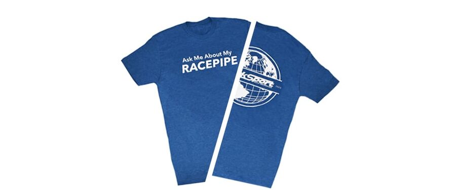 CorkSport "Ask Me About My Racepipe" 25th Anniversary T-Shirt