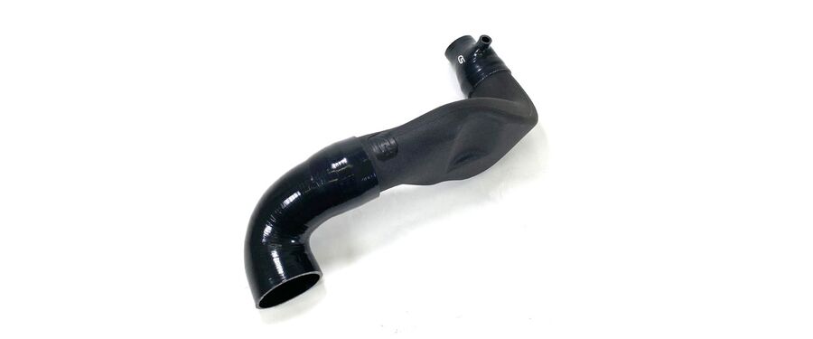 Black Short Ram Intake and Turbo Inlet Pipe combo.
