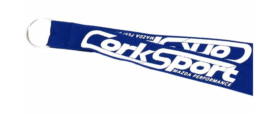 Blue CorkSport Lanyard