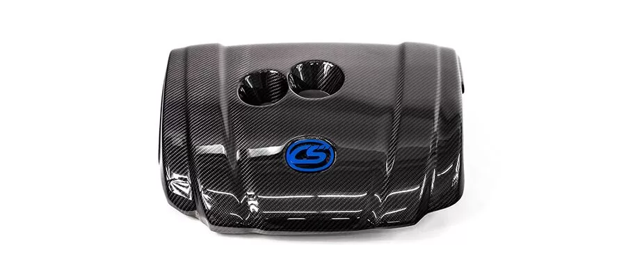 Dress up your Mazda 3 engine bay with the CorkSport Carbon Fiber Engine Cover.