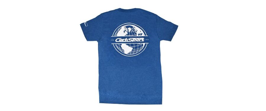 CorkSport "Ask Me About My Racepipe" T-Shirt CorkSport World 1998-2023