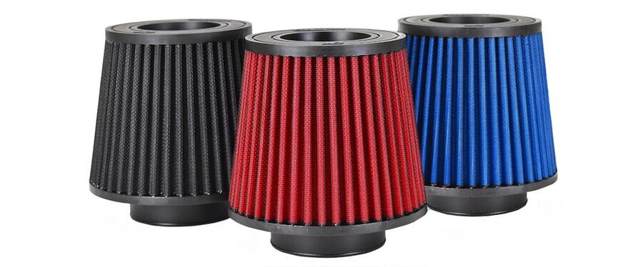 SRI Filters cone shaped included with