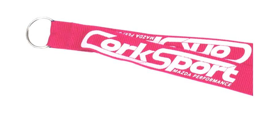 Pink CorkSport Lanyard
