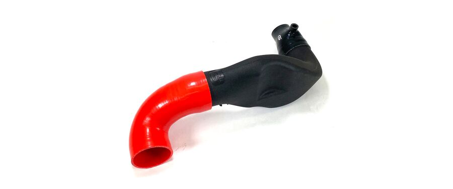 Red Short Ram Intake and Turbo Inlet Pipe