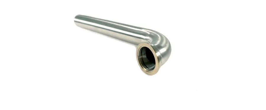 With a 3.5" exhaust this is the dumptube you need