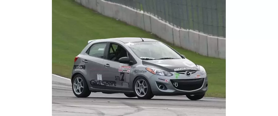 B-Spec tested racing pads on track with the SCCA