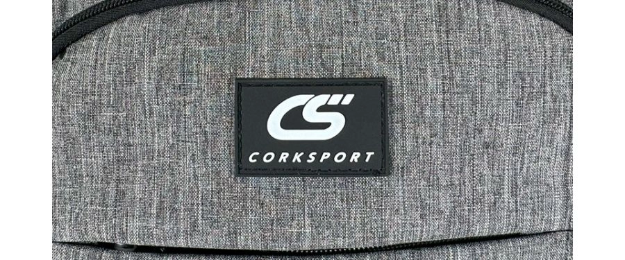 CorkSport stitched logo badge