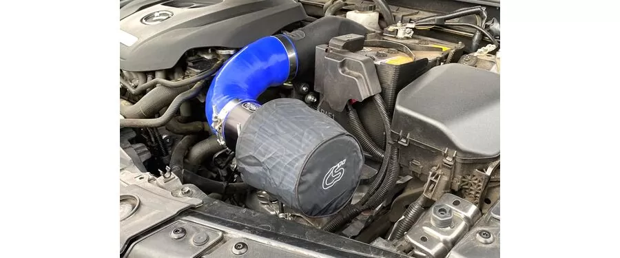 Short Ram Intake with Air Filter Cover Installed